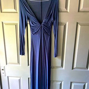 Beautiful Cadet Navy long Maxi Dress